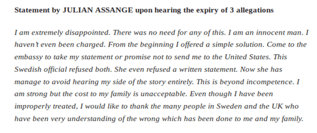 Julian Assange case